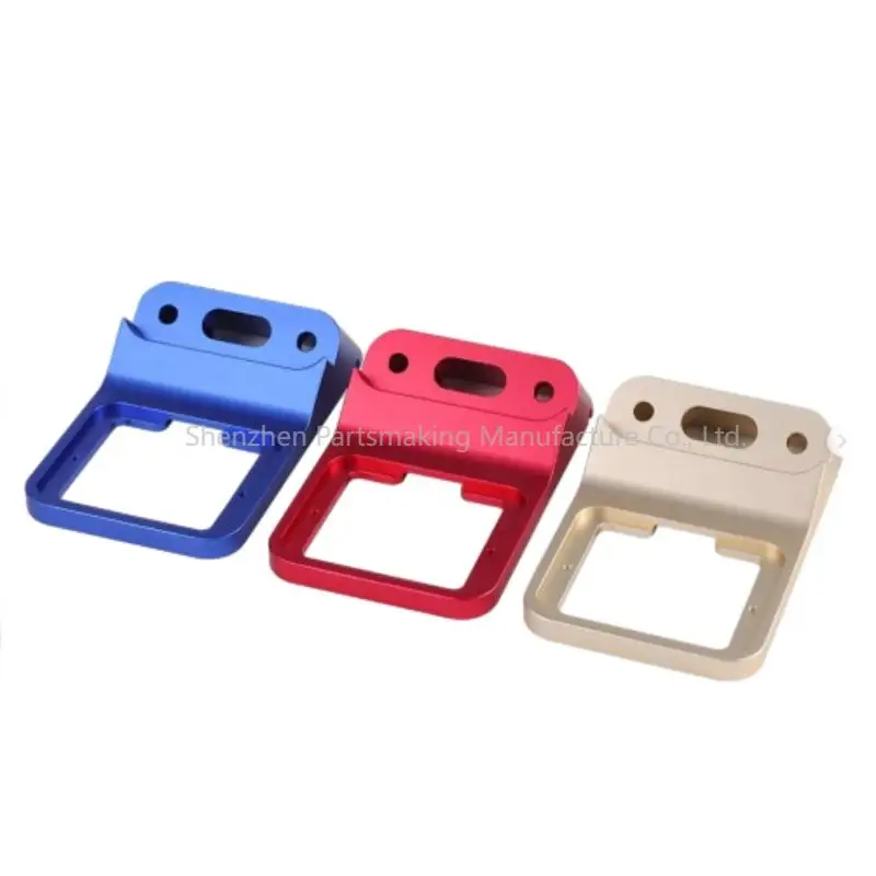 Зажимы и крепления из алюминия, обработанные на станке с ЧПУ (6061/7075)