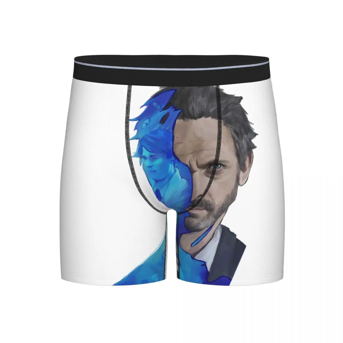 

Long Boxer Underpants Shorts Dr. Gregory House Tomorrowland Panties Men's Ventilate Underwear for Homme Man Boyfriend Gifts