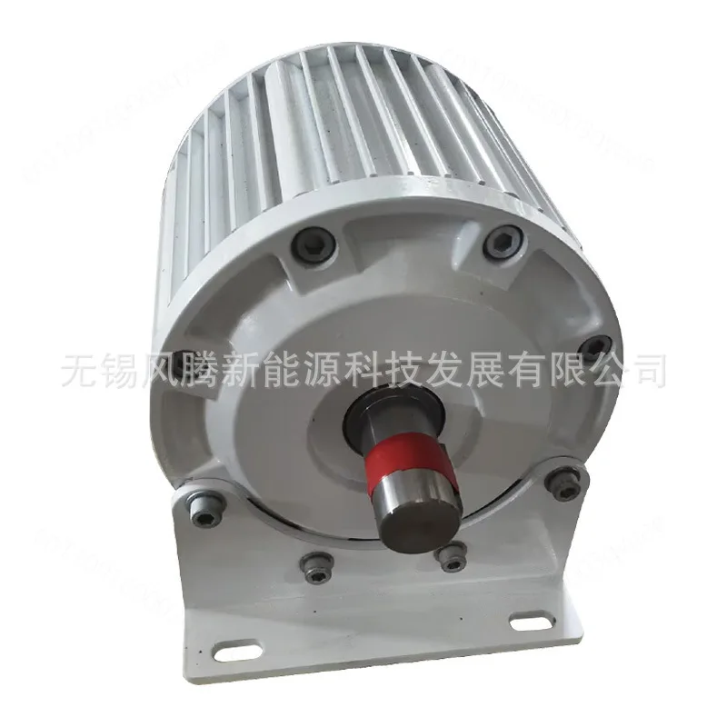 3 Phase AC 1KW Permanent Magnet Generator 500RPM 50Hz 24V-380V Straight Taper Shaft Rare Earth Alternator