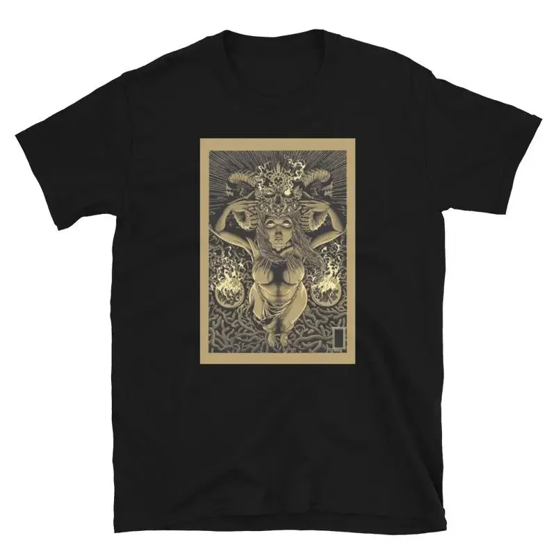 Snake Trance Within The Flames Street Tattoo Printed T Shirt