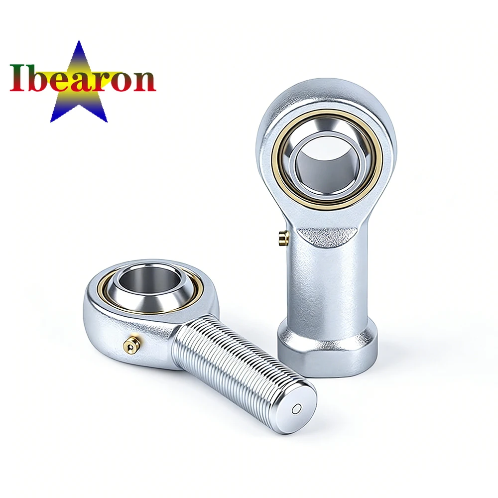 1PCS POS30 POSL30 Inlaid Liner Rod Ends Bearing With Male Thread Series Joint Bearing For Engineering Machinery