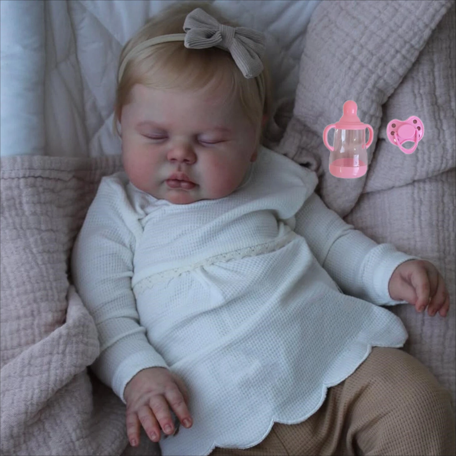 bzdoll-20inch-50cm-asleep-reborn-doll-3d-painted-skin-vinyl-limbs-cloth-body-handmade-collectible-birthday-gift
