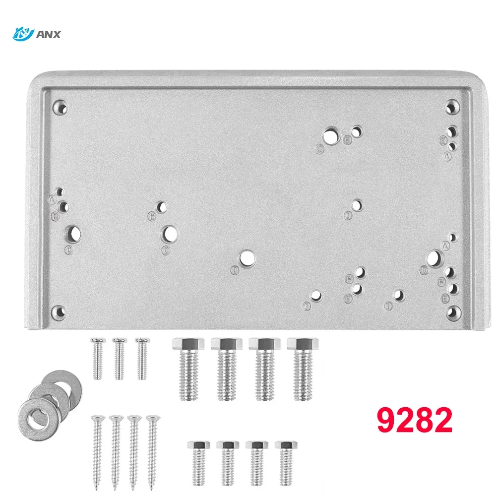 Placa base ANX 9282 - 3 (gris) para una amplia variedad de RCBS Pro Chucker 5/Pro Chucker 7/The Grand Shotshell, Rock Chucker Supreme