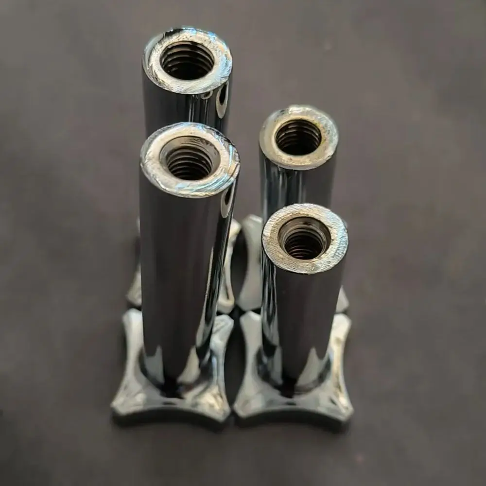 4 Pieces Fastening Nuts Accessories Full Metal Screw Nuts Fitting Spare Parts For Soft Ice Cream Machine 2 Options  M10 M8