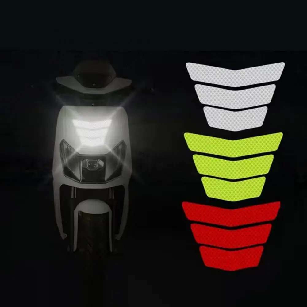 Wide Application Universal Bike Riding Safety Reflective Sticker Motorcycle Supplies