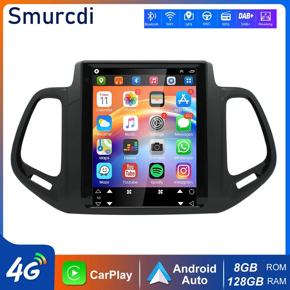 9.7" Android 15 Car…