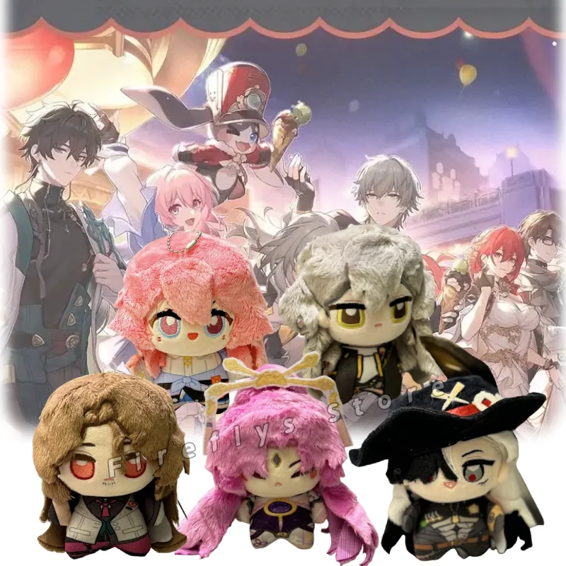 

Новая плюшевая игрушка-подвеска из аниме Honkai Star Rail, 12 см, милая мягкая игрушка-персонаж «Пионер» для детей, подарок
