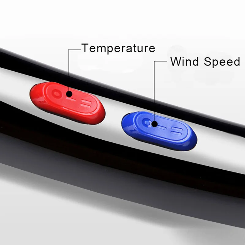 220 В с вилкой европейского стандарта, 1800 Вт, фен с горячим и холодным ветром, фен, инструменты для укладки волос для салонов и домашнего использования
