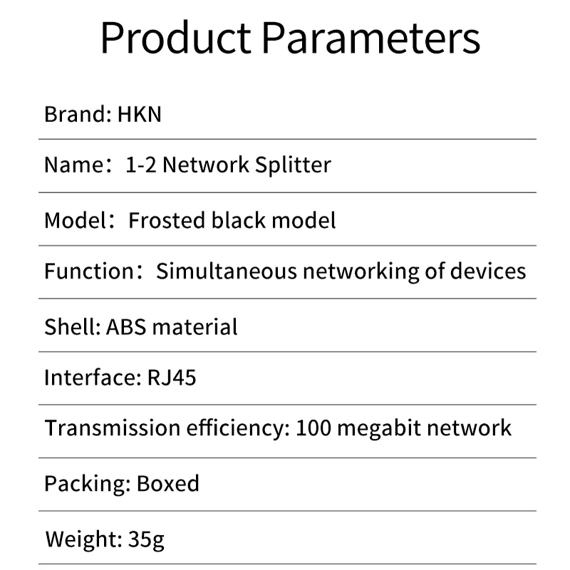 HKN الفاصل محول USB 1 إلى 2 موصل الشبكة المزدوج LAN إيثرنت المقبس تمديد كابل توصيل مناسبة ل Cat5 Cat6 Cat7