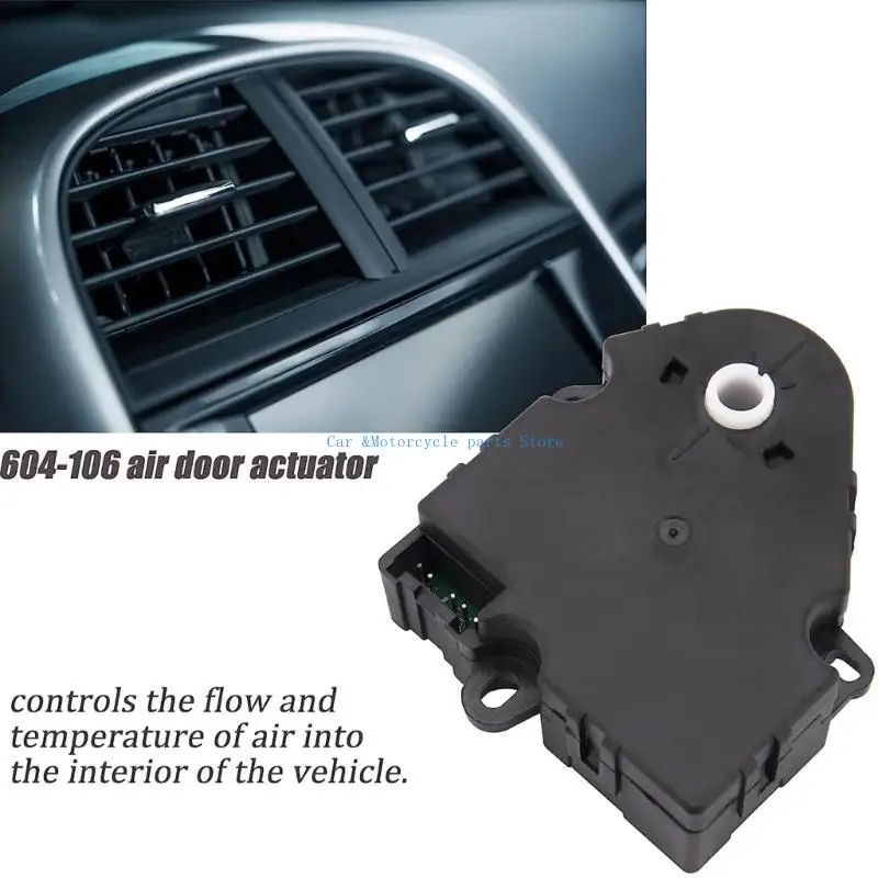 Y9UC HVAC Mélange d'actionneur porte du moteur climatique améliore le confort 89018365 604-106