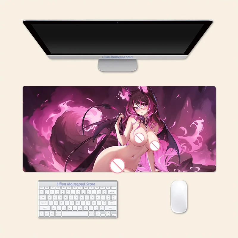 

Anime Sinder Vtuber Large Mouse Pad PlayMat Office Mousepad Game Creative Desk Gaming Mat