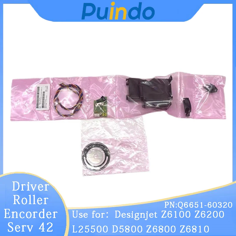 Q6651-60320 Genuine Driver Roller Encorder Serv 42 for HP Designjet Z6100 Z6200 L25500 D5800 Z6800 Z6810 Rotary Encoder Sensor