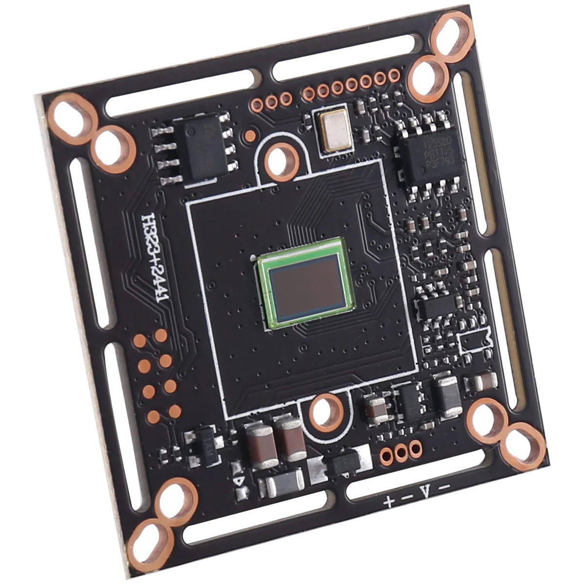 Starlight-Carte PCB de technologie de caméra de vidéosurveillance, faible éclairage, 0,0001 Lux, NVP2441 + IMX323, HD, 4 en 1, AHD, TVI, CVI, CVBS, 2MP, PAL