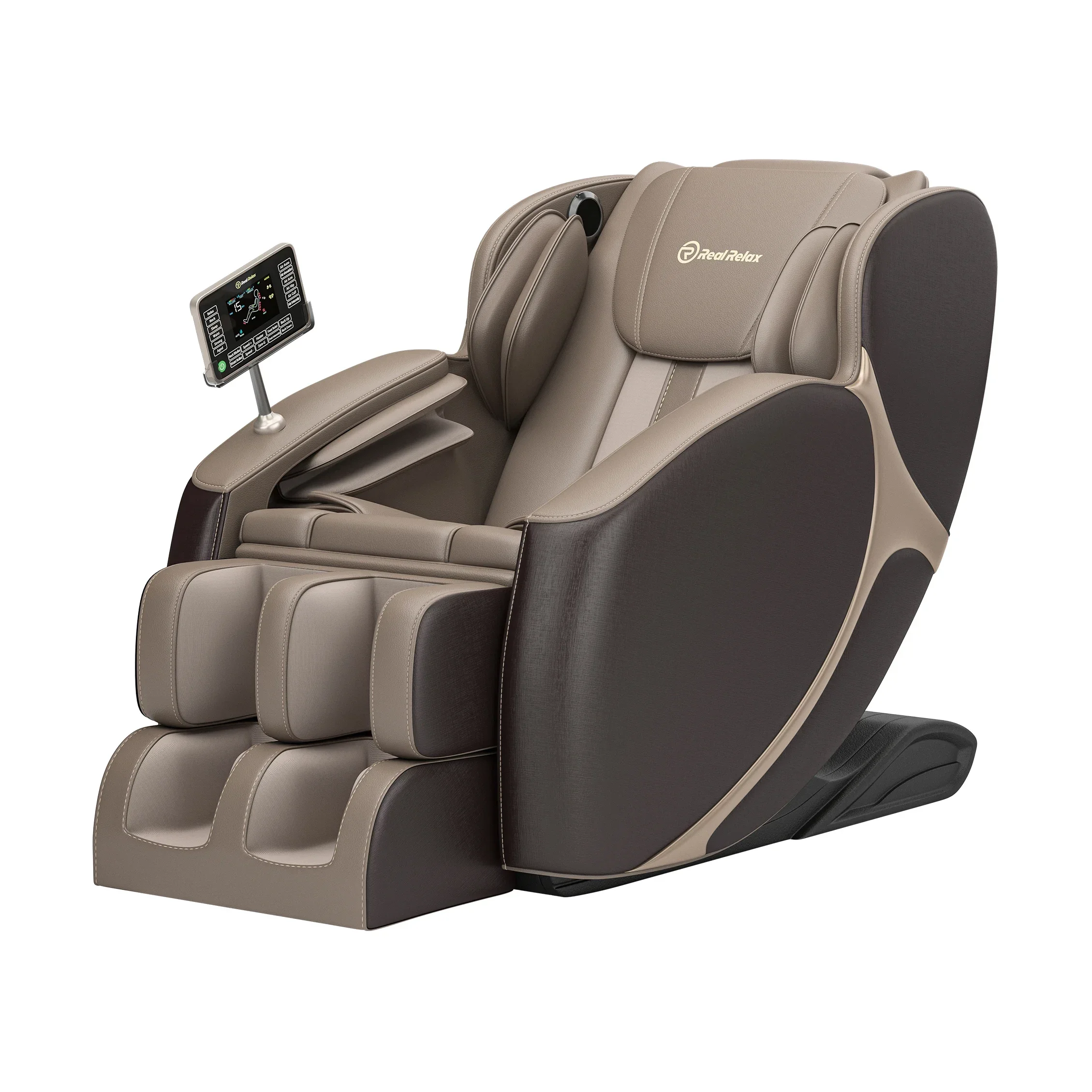 BS06New Design Remote Control Electric Luxury AI Voice Heating Full Body Home Massage Chair with Vibration and Musical Function