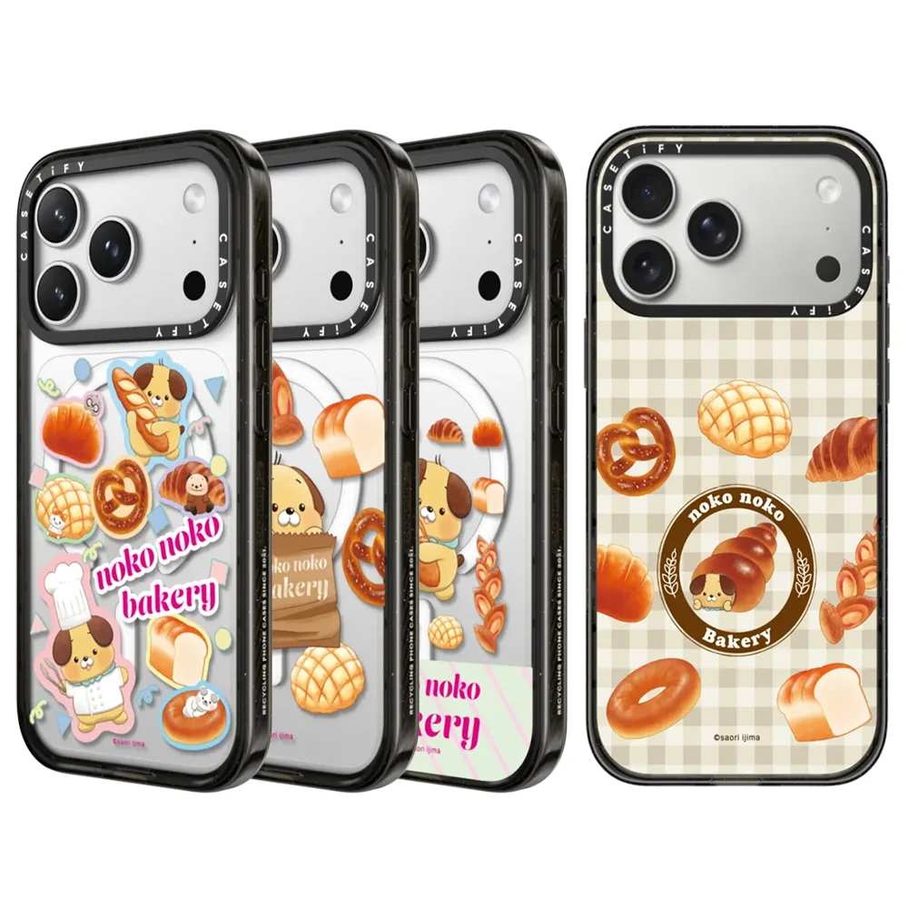 

CASETiFY Noko Noko Bakery Series Magnetic Drop-proof Case for iPhone 13 14 15 16 17 Pro Max Air Plus Protect Cover