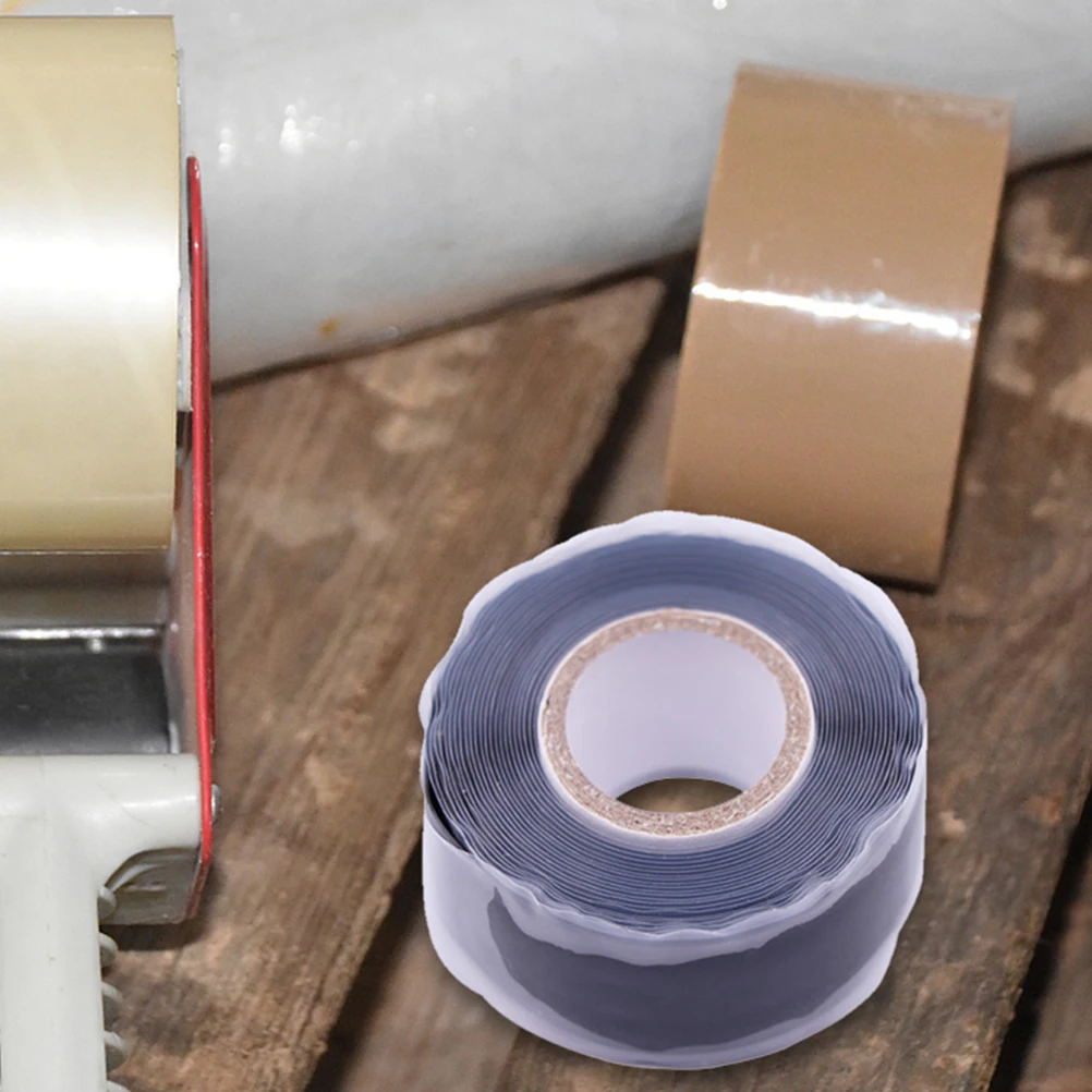 

1 Roll 5M Waterproof Self Adhesive Silicone Seal For Wire Wrapping Leak Repair Heavy Duty Hose Tape Plumbers Electrical