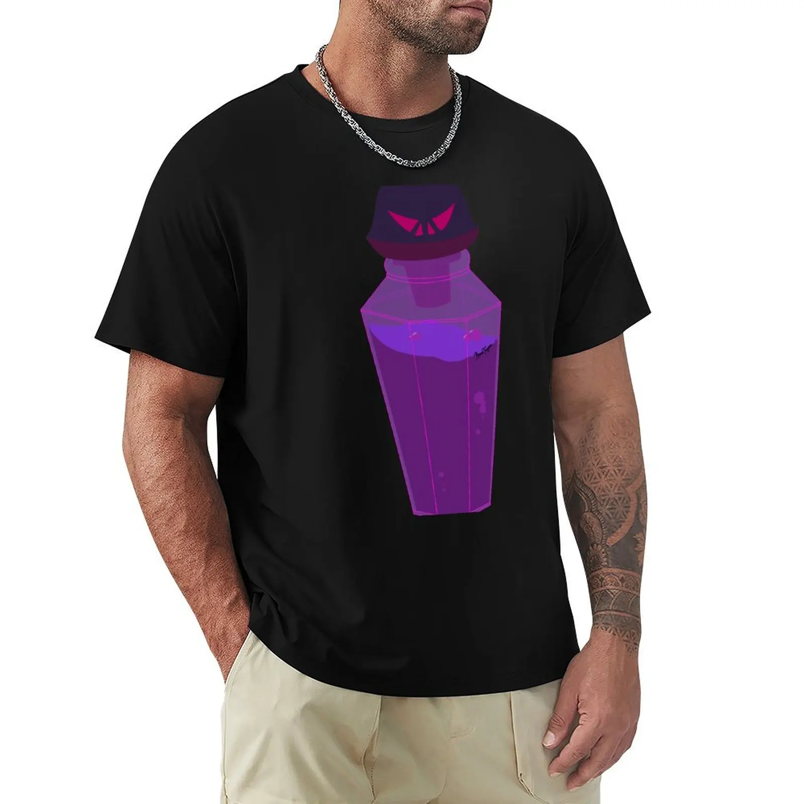 Camiseta Mortal Potion, camiseta informal de manga corta para todos los días