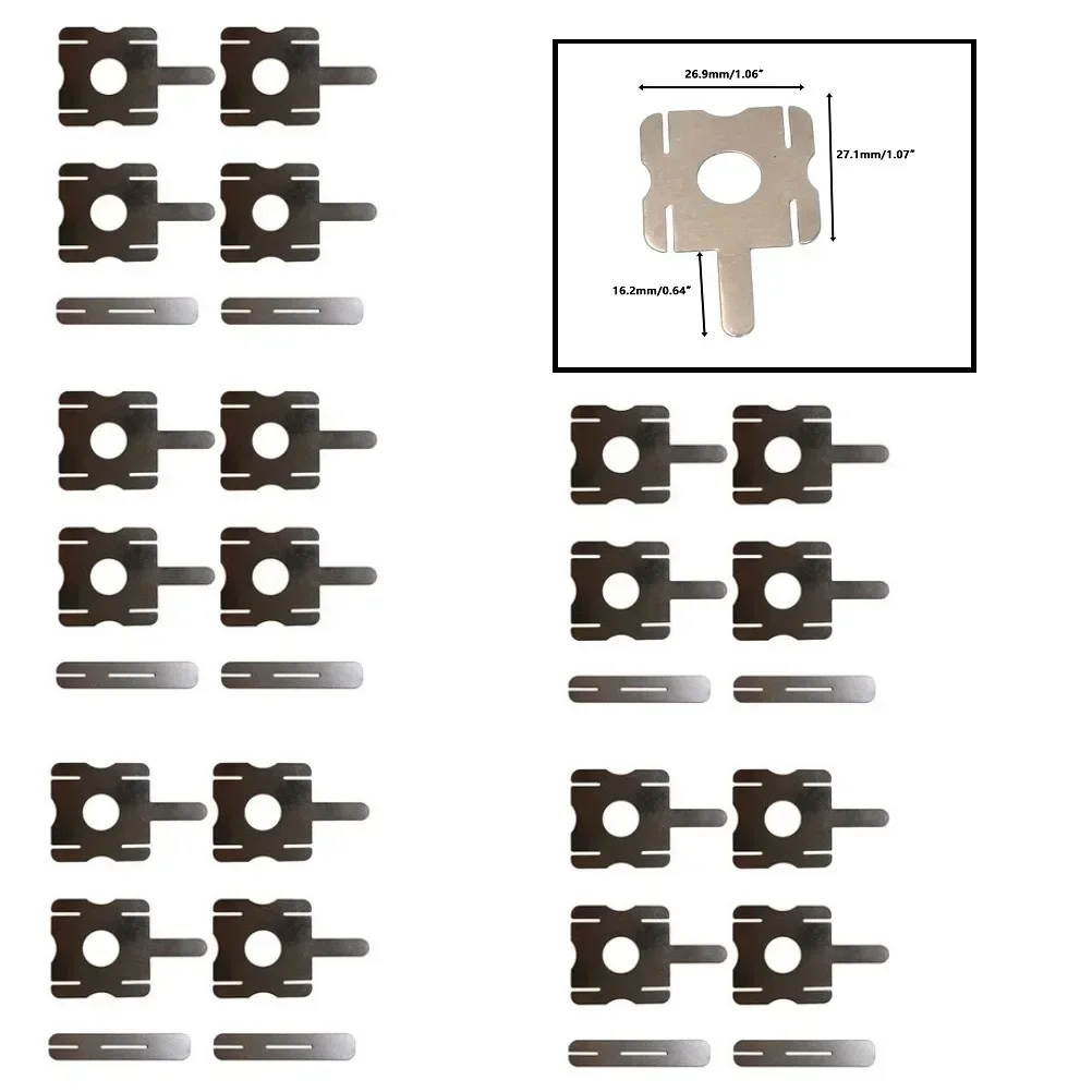 5 Set Spot Welding Nickel Plat Battery Plating Nickle Sheet Welding Plates for Makita Battery Pack