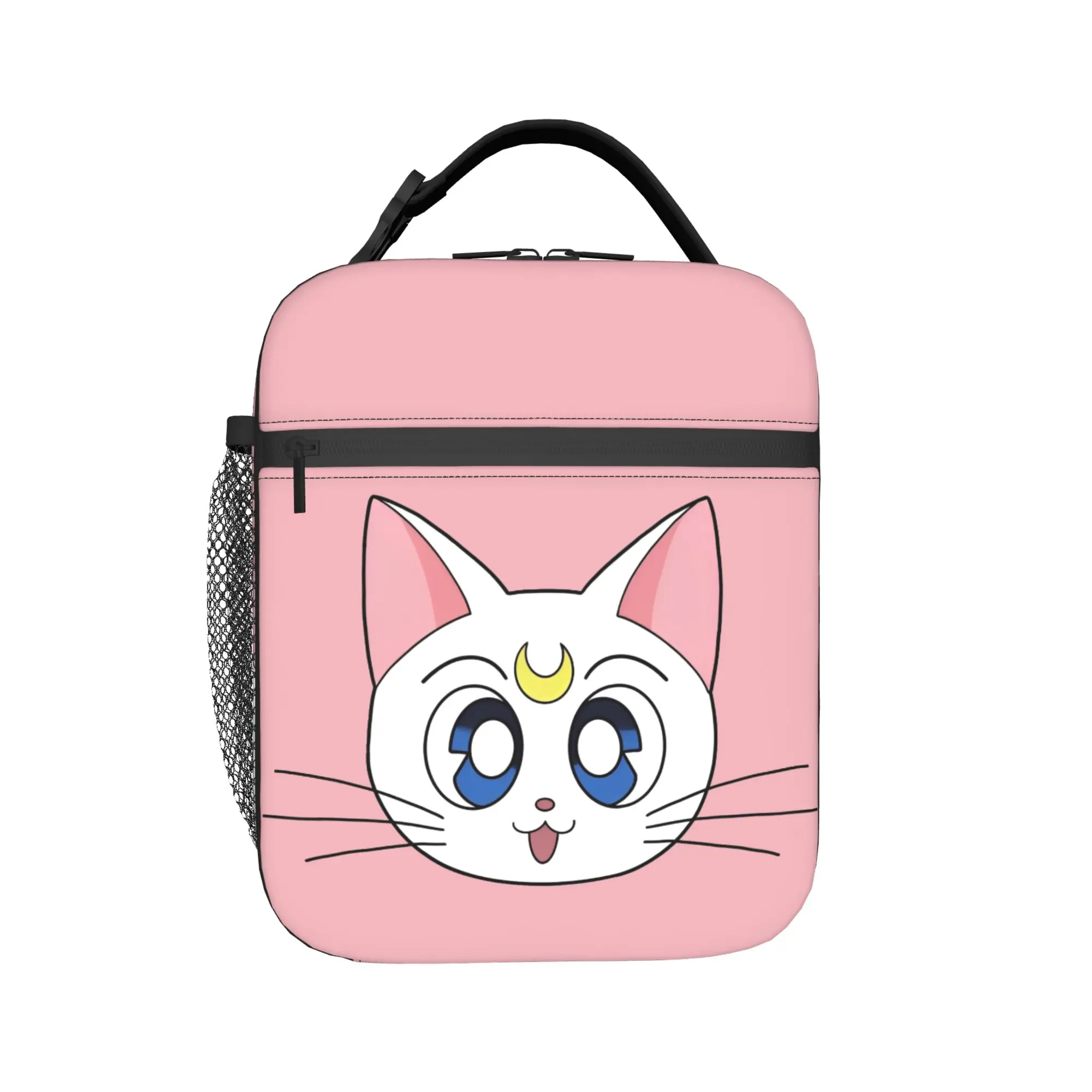 

Sailors Moons Luna girls anime Insulated Lunch Bags for Men Women Storage Food Box Portable Cooler Thermal Lunch Boxes