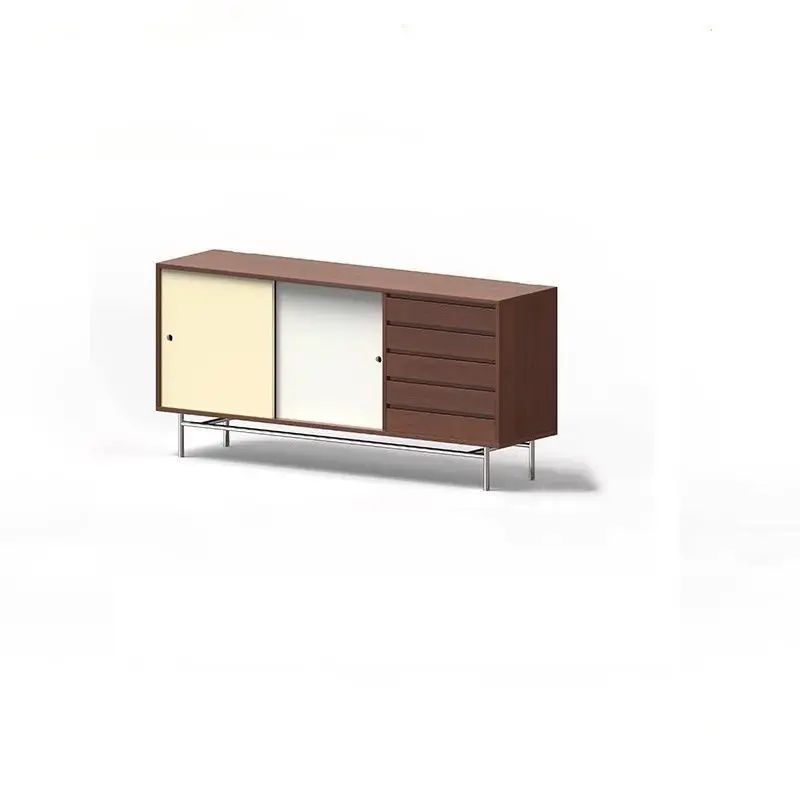 

Dining side cabinet Living room wine cabinet Tea cabinet Simple modern kitchen cupboard Cupboard storage locker