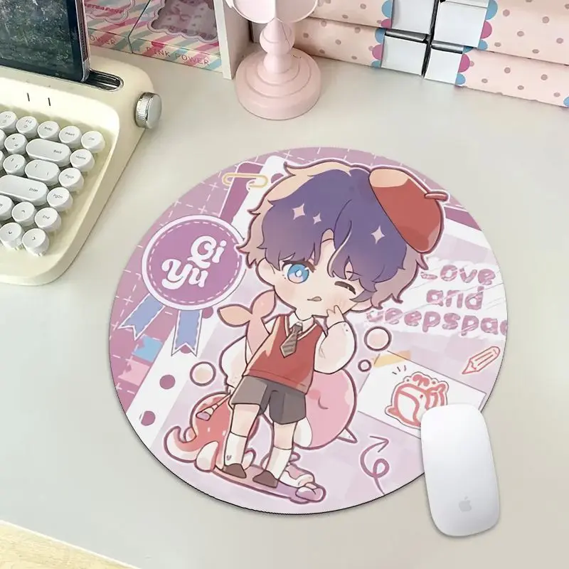 

Аниме мультфильм «Любовь и глубокое пространство» Rafayel Xavier милый маленький коврик для мыши игровые ноутбуки коврик для мыши геймерский коврик для клавиатуры защита стола