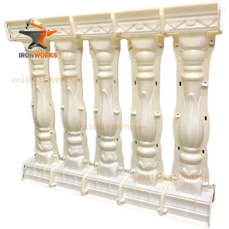 High balcony railing mold fence fence cement cast-in-place plastic model new rural villa building formwork
