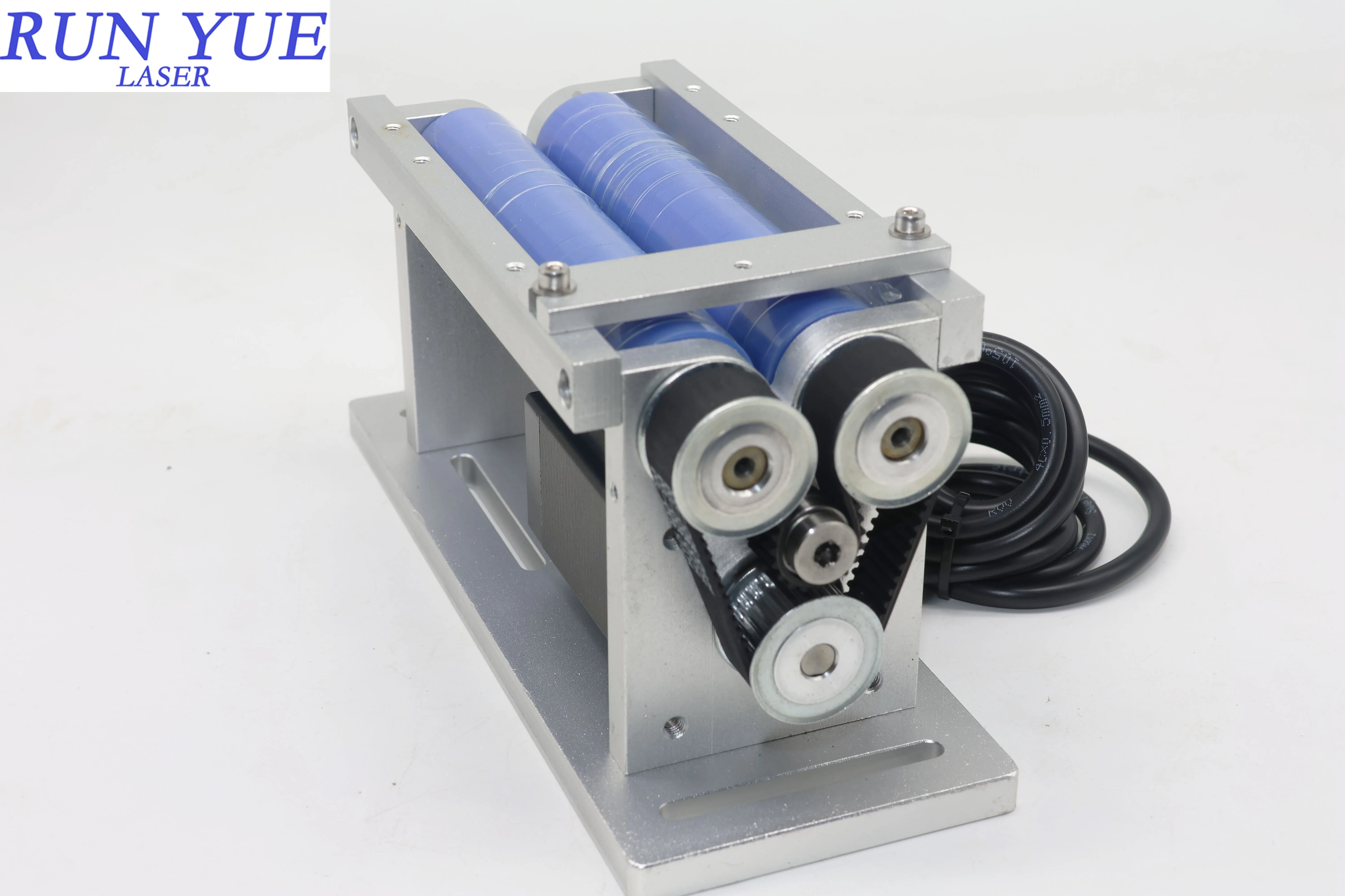 Run Yue Mini fixation rotative à rouleau en caoutchouc pour Machine de marquage de gravure Laser CNC |   Conception réglable, fourniture directe d'usine