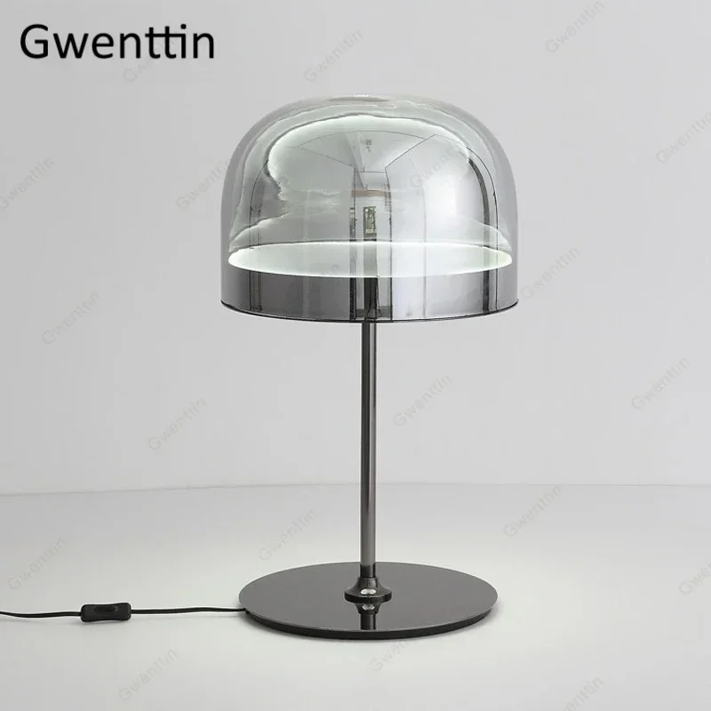 Mushroom Standing Desk Light para o quarto, Modern Luxury Table Lamp, Luminárias LED de cabeceira, Nordic Home Decor