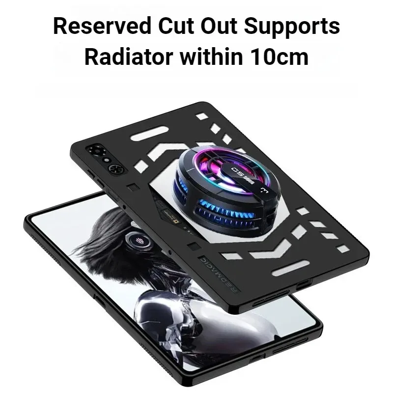 

Hollow Cooling TPU Back Cover For ZTE Nubia RedMagic Astra / Tablet 3 Pro 9.06" Gaming Tablet Slim Shockproof Case