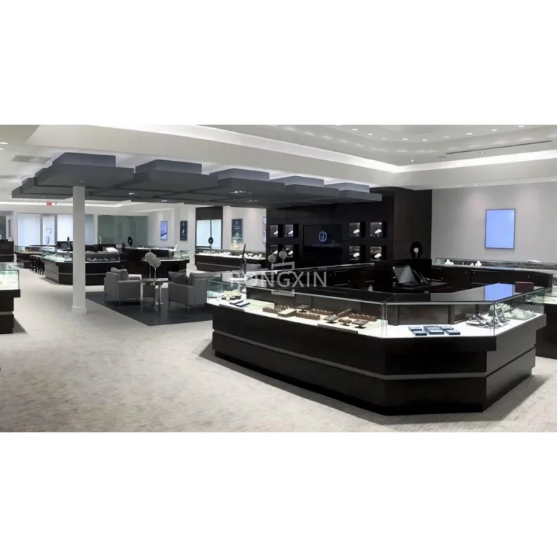 custom.Hot Sale Jewelry Showcase Custom Design Jewelry Furniture Jewellery Display Cabinet 3d Design Jewelry Store