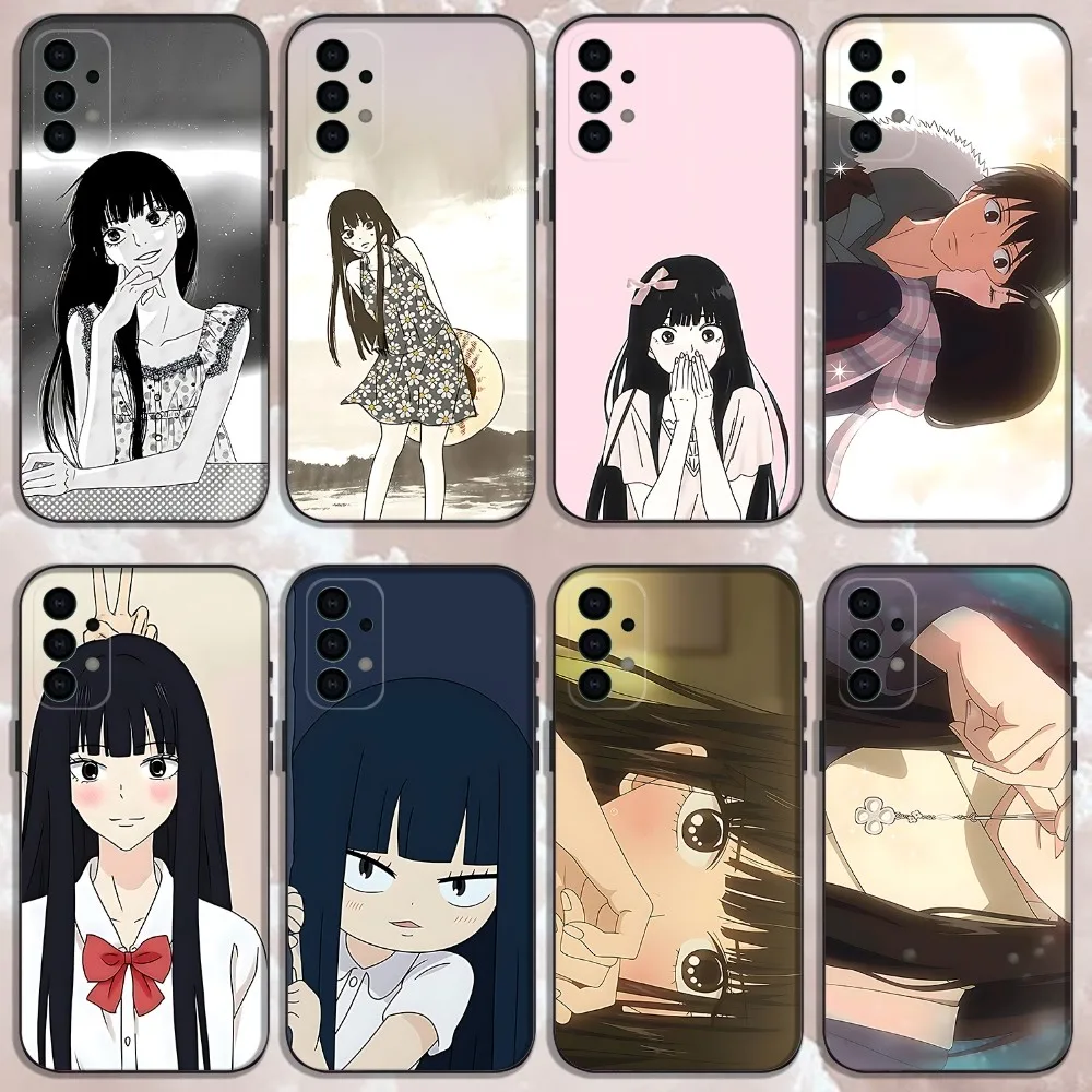

K-Kimi ni Todoke S-Sawako Phone Case For Samsung Galaxy A13,A21s,A22,A31,A32,A52,A53,A71,A80,Soft Black Shell