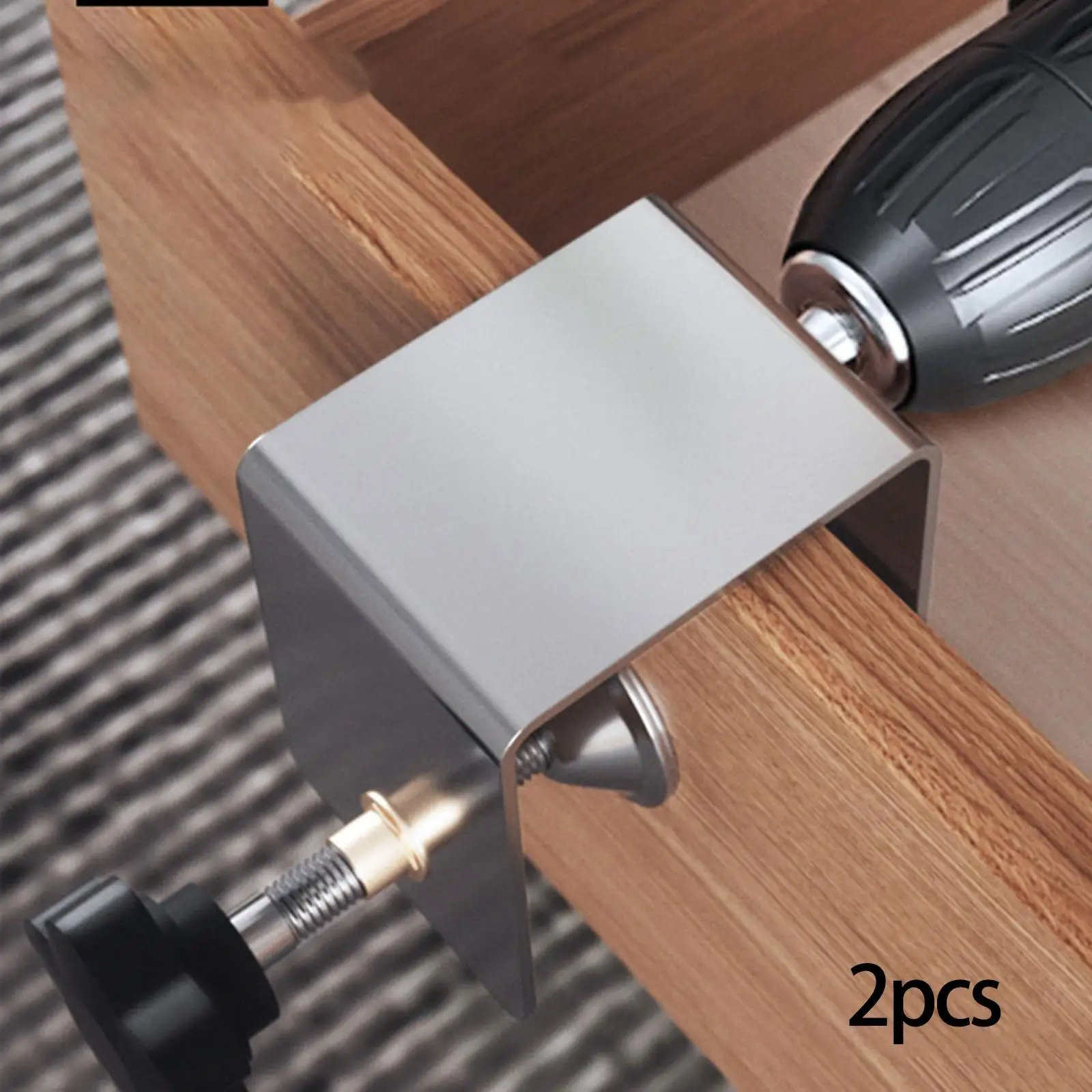 2Pcs Drawer Front Clamps Clamp Hardware Jig Carpentry Gadgets for Cloakroom Wood