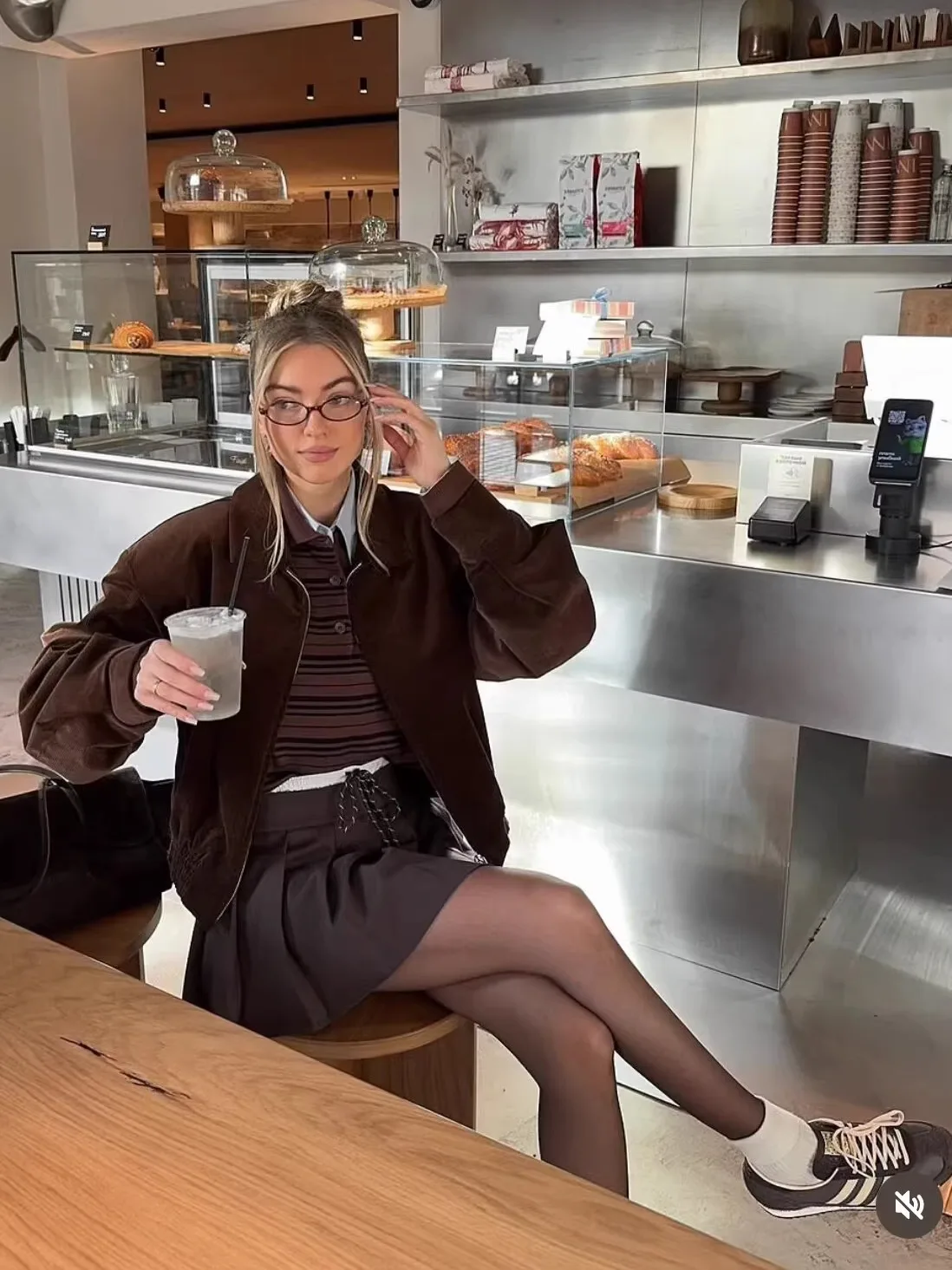 

Sicilian Evening High Quali American Sle Retro Corduroy Design Jaet Collar Coat ort Length Long Sve Women's Coat