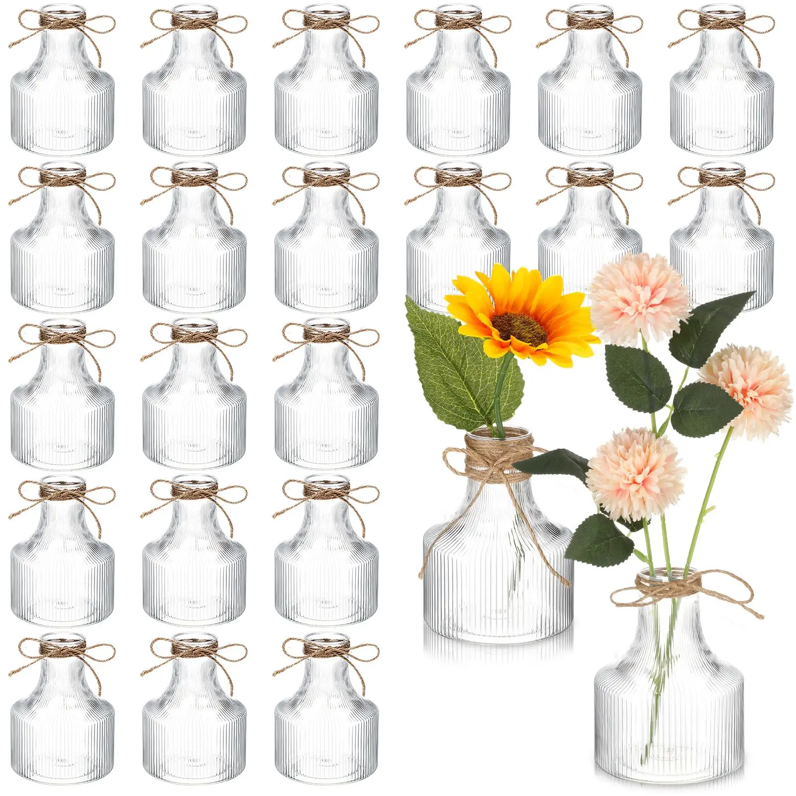 High quality mountain stream style plastic vase, transparent vase, suitable for table decoration, wedding, home, table decoratio