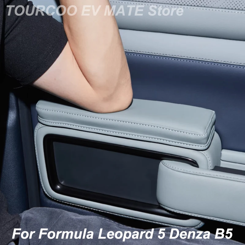 For Formula Leopard 5 Denza B5 Interior Door Handle Armrest Protective Pad Auto Styling Modified Accessories