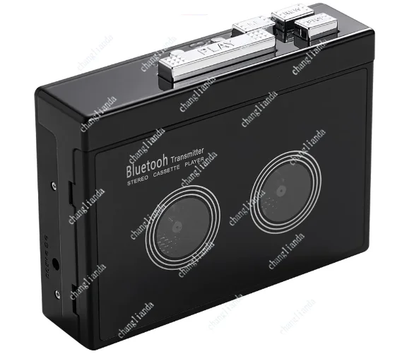 

1 PCS Black Retro Stereo Cassette Player Black Walkman Cassette Tape Music Audio Auto Reverse With Bluetooth
