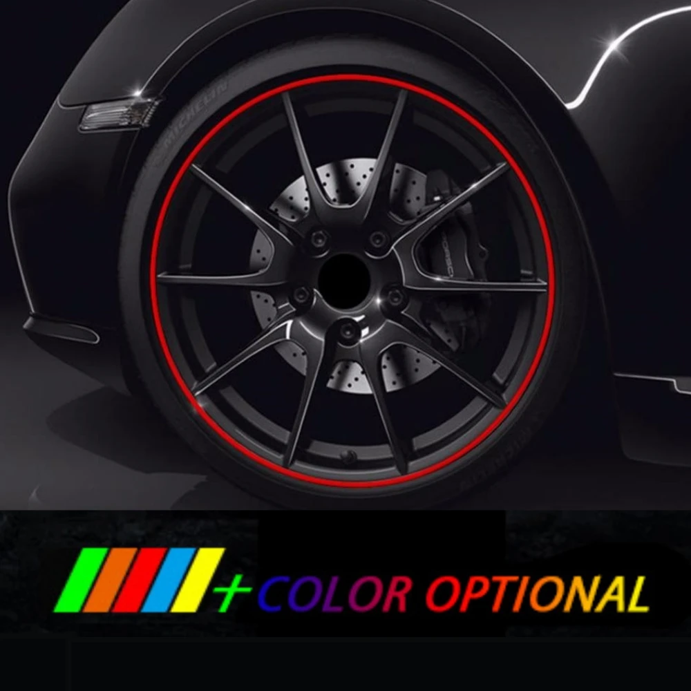 

8 м/рулон, цветные автомобильные диски для колес