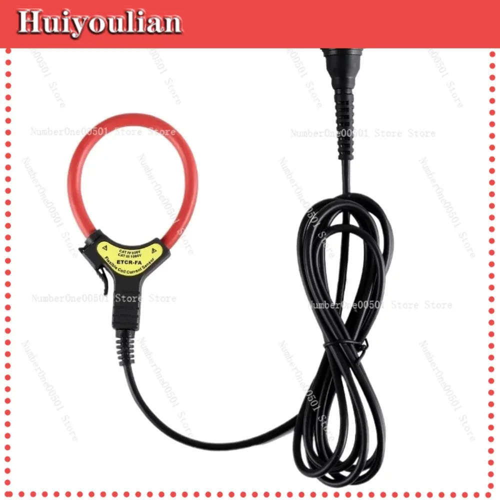 ETCRFA Rogowski Coil Flexible AC Current Sensor for High Frequency Large Current Measurement