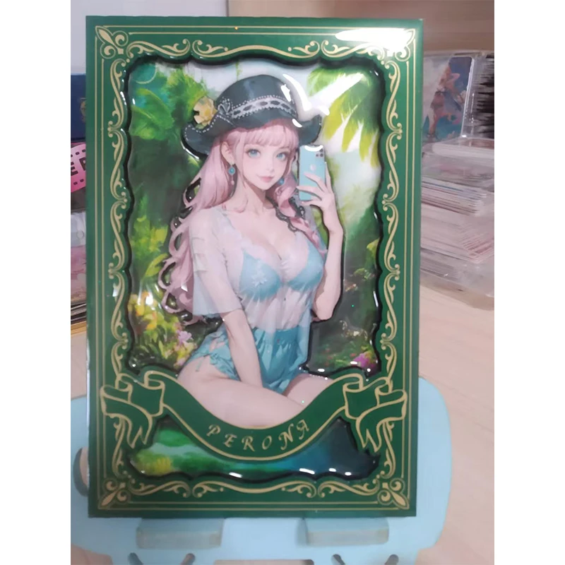 Cartes à collectionner Anime One Piece Yamato Nefertari D Vivi Nami Perona Uta Shirahoshi, cadeaux de noël et d'anniversaire, jouets pour enfants