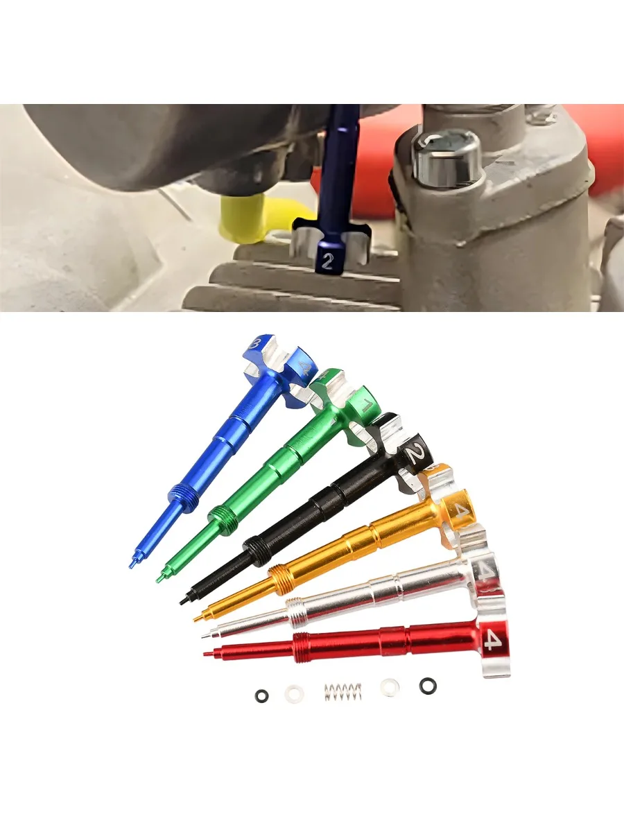 Motocyclettes Keihin FCR Carburateur Vis de mélange air-carburant facile pour KTM Honda Yamaha Kawasaki Suzuki CRF TRX YZF WR WRF KLX KX RMZ