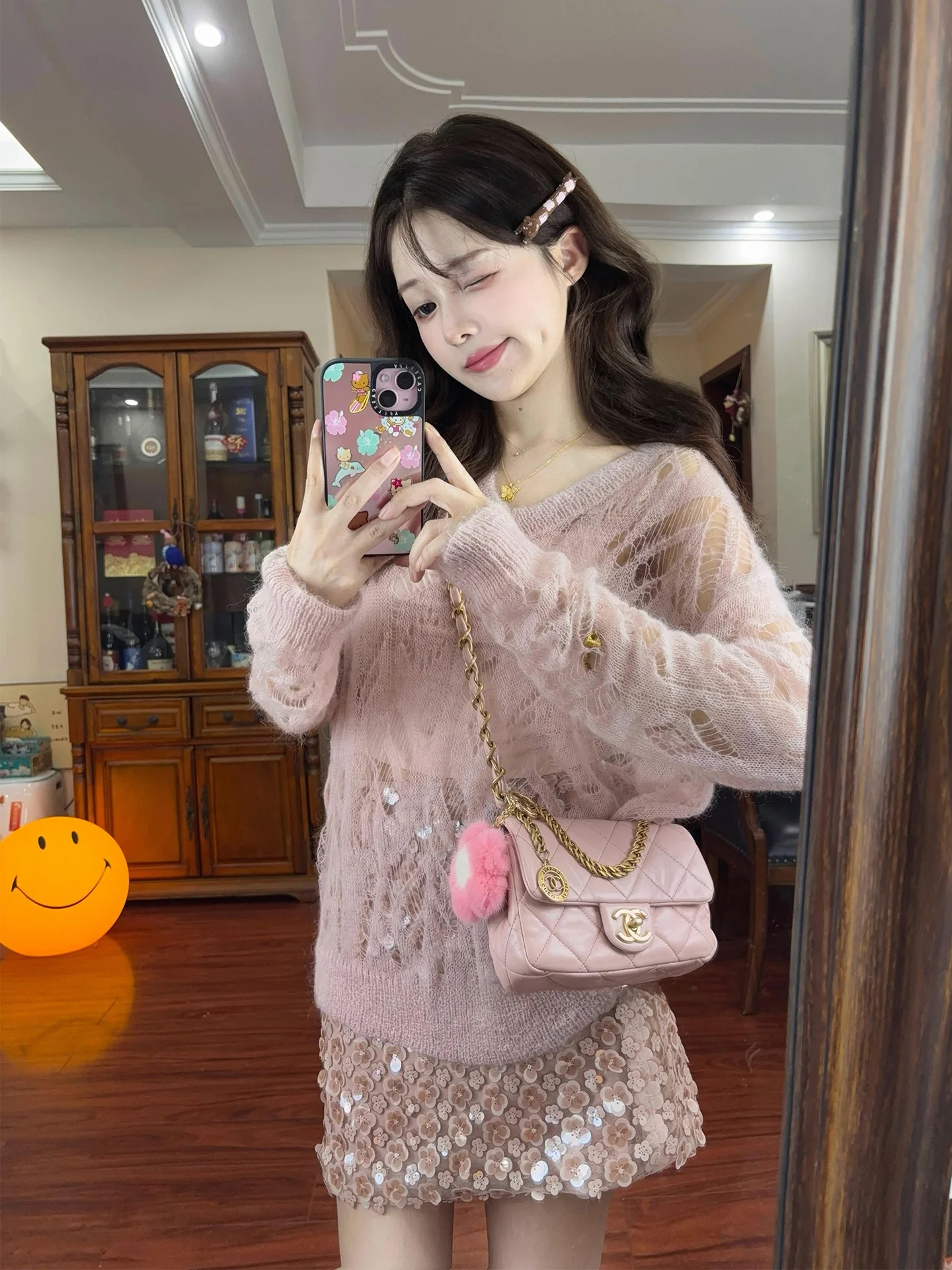 

Комплект из трикотажного топа и юбки с вырезом, женский комплект Fraance Sle, модная тяжелая рабочая юбка с объемной длинной юбкой