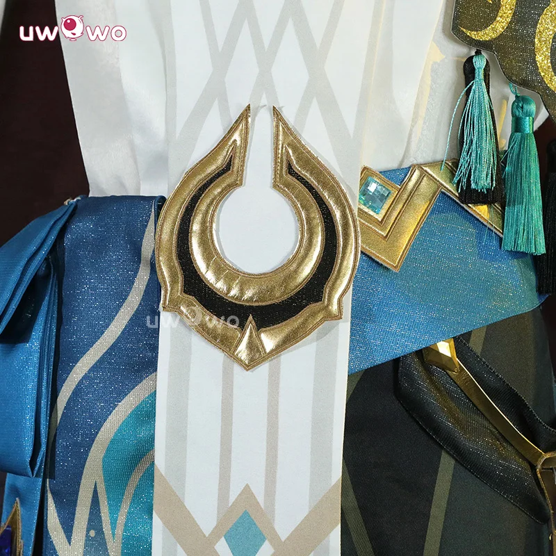 UWOWO Keven Cosplay Collab Series: Genshin Impact Cosplay Kaveh Costume Men Cosplay Outfit Halloween Costumes Costume