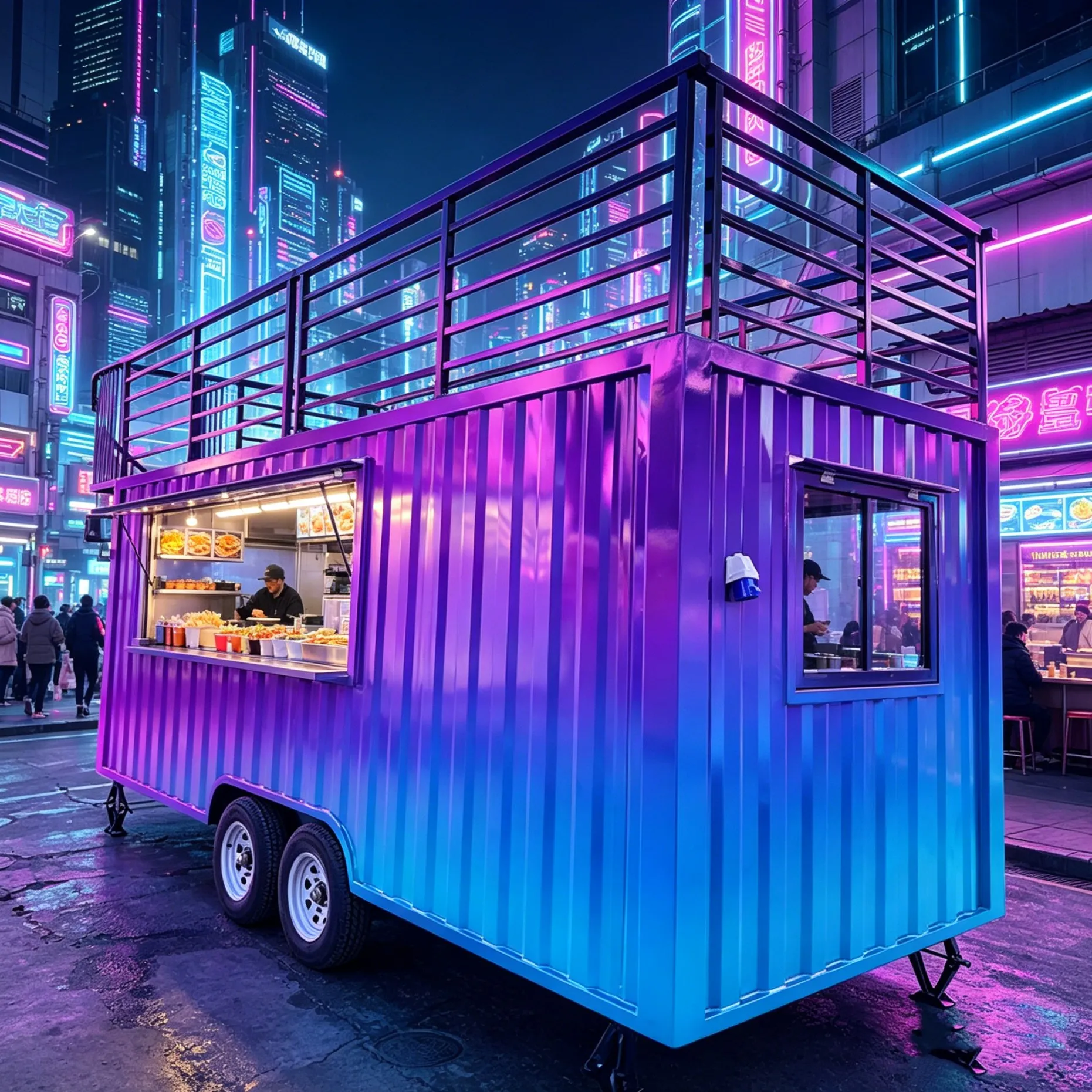 

Контейнерный ресторан, кофейня, кафе-мороженое, киоск из контейнеров, сборный пищевой киоск на продажу