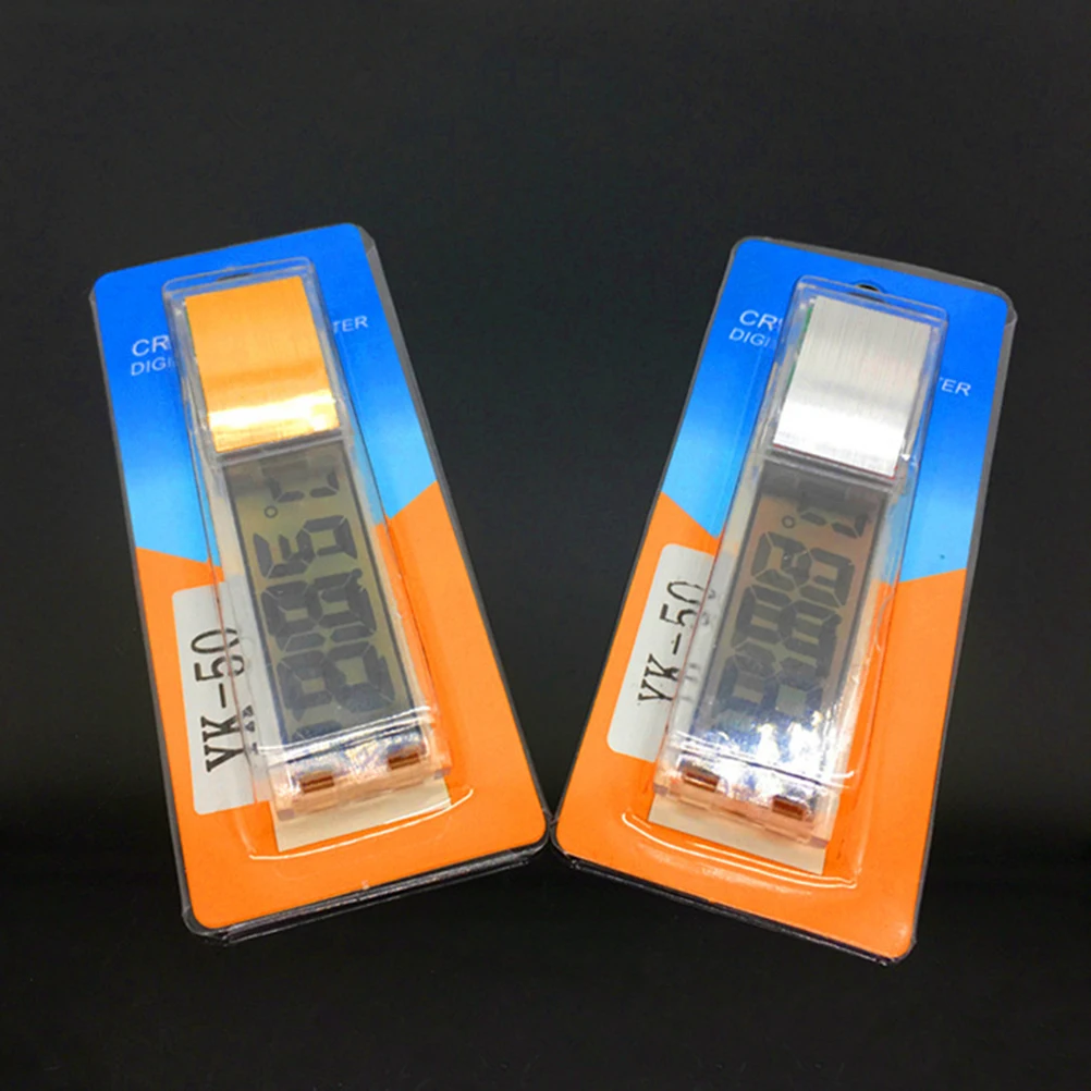 

Digital Fish Tank Thermometer LCD Water Temperature Meter Aquarium Heater Mini Size ABS Material Easy to Read Display