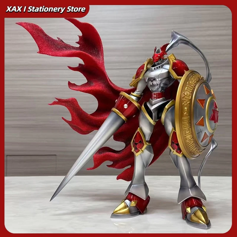 

Digimon Dukemon Red Knight Pvc Gk Anime Figure - Desktop Display Statue Model Collectible Toy Gift