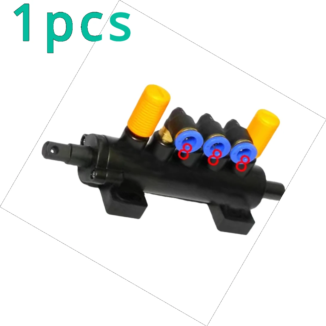 1pcs Car Disassembly Machine Hanging Foot Valve Double Row Air Valve Control Switch Five-Way Valve Replace Car Repair Shop