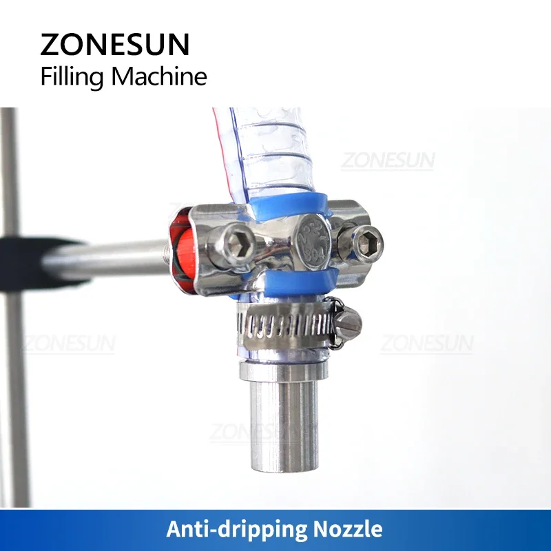 ZONESUN ZS-G25A2 Liquid Filling Machine Magnetic Pump Corrosive Fluids High Flow Rate