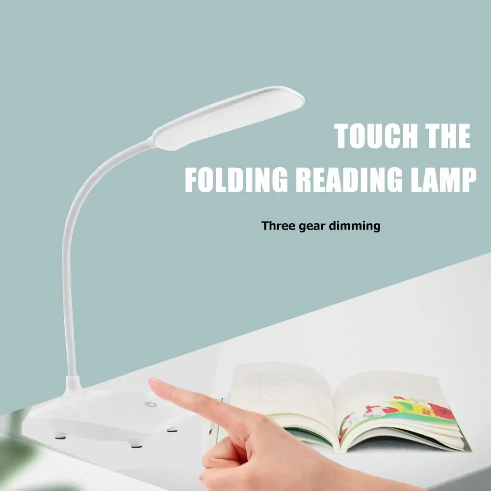 

YOUZI LED Table Lamp Usb Rechargeable Eye Protective 3-levels Brightness Setting Reading Lamp Study Night Light