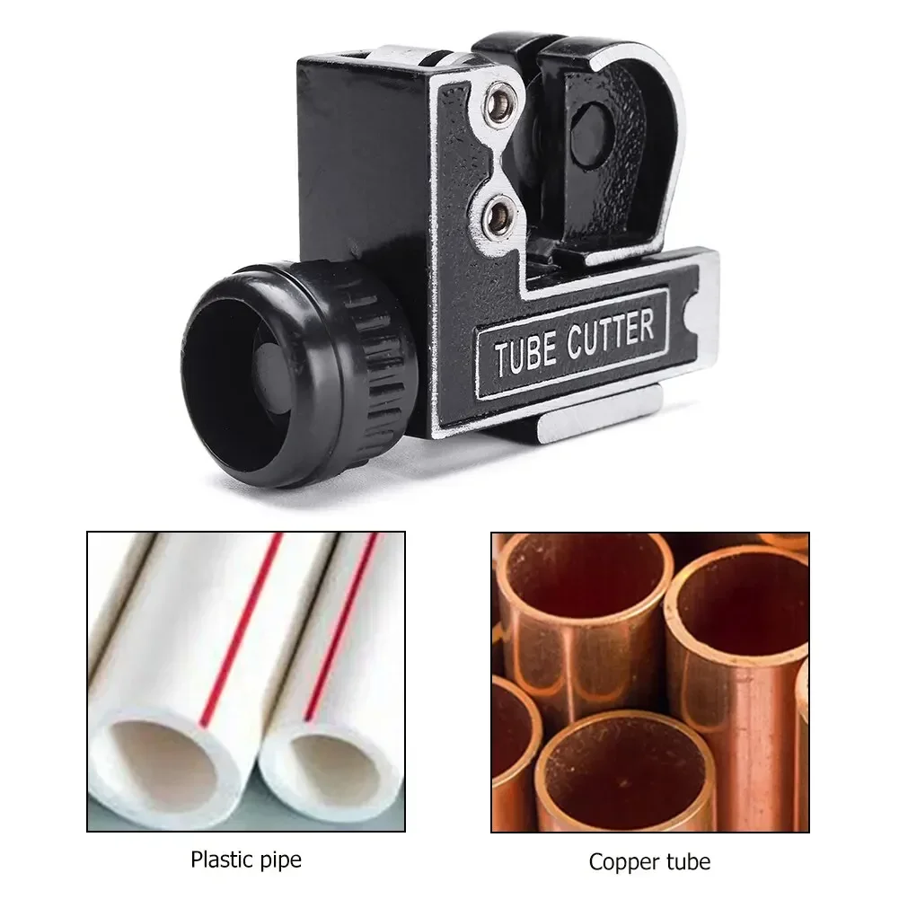 Copper Tube Cutter 3-28MM Manual Pipe Cutter Compact Cutting Tool for Steel Aluminum Metal Pipe Hand Tools