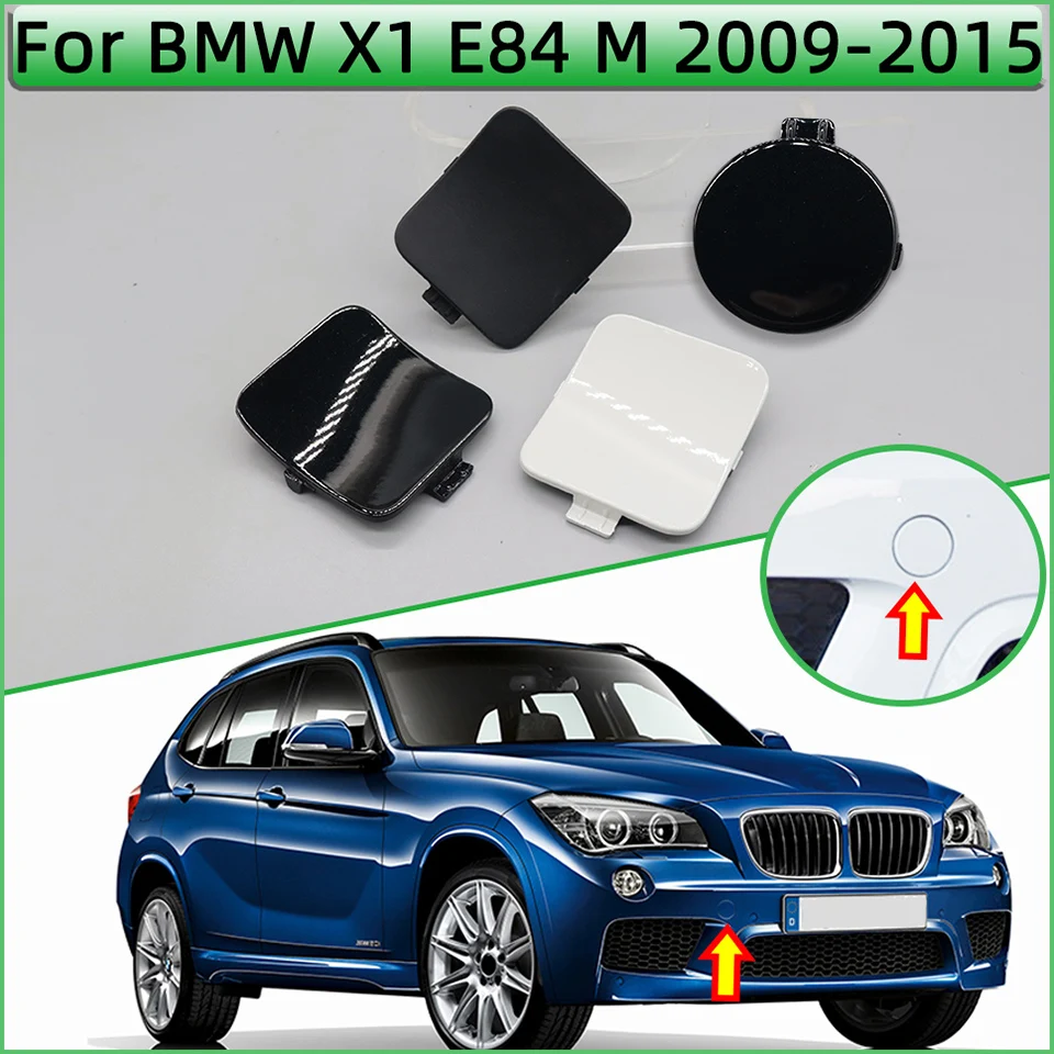 ฝาครอบตะขอเกี่ยวล้อหน้า-หลัง สำหรับ BMW X1 E84 E84LCI M ปี 2009 2010 2011 2012 2013 2014 2015 51118049932 51127845543